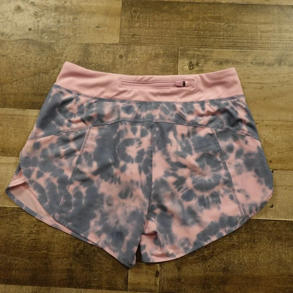 Athleta Girl Run the World 3” Shorts Tie Dye Girls' Size XL‎ 14